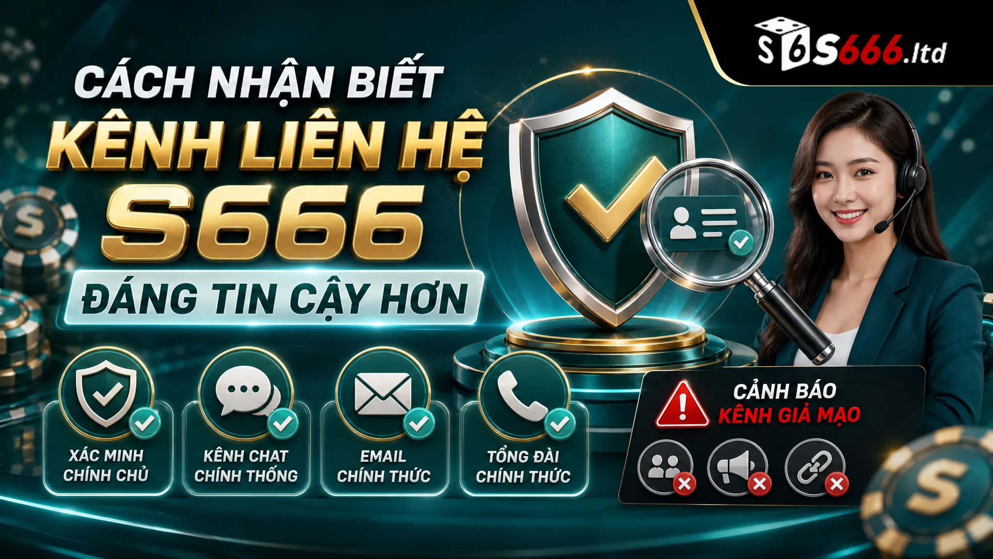 Liên Hệ S666 – Kênh Hỗ Trợ Và Thông Tin Liên Lạc Cần Biết 3 Cách nhận biết kênh liên hệ S666 đáng tin cậy hơn