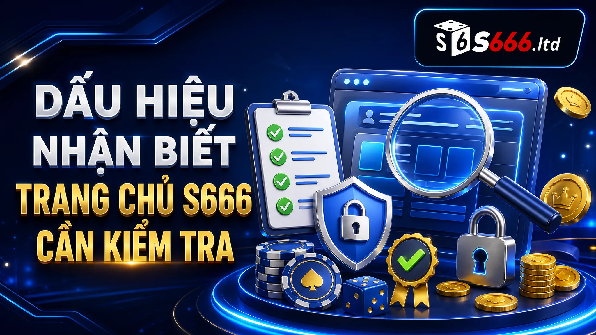 S666 Chính Thức Là Trang Nào? Cách Nhận Biết Website S666 An Toàn 3 Dấu hiệu nhận biết trang chủ S666 cần kiểm tra